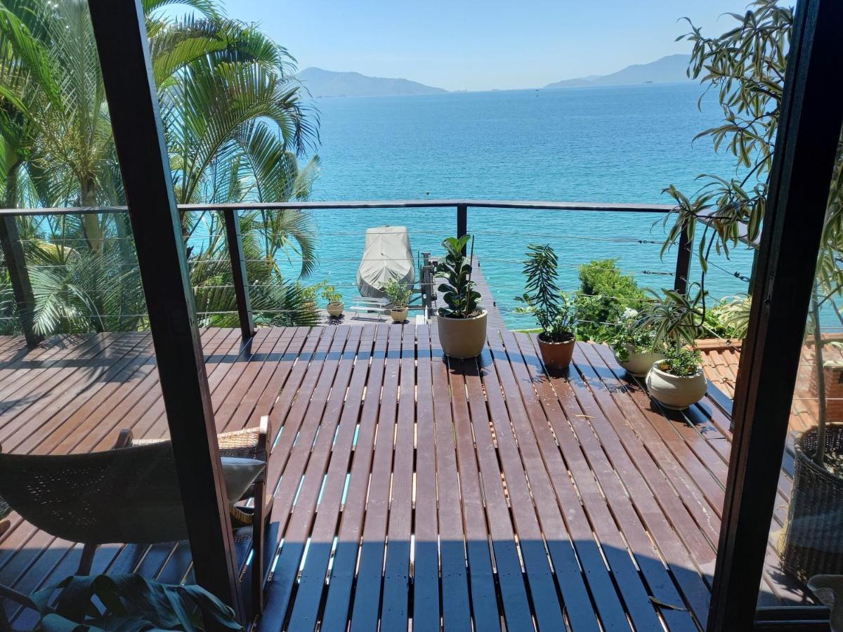 Villa Casa Maravilhosa A Beira Mar Em Angra Dos Reis Exterior foto