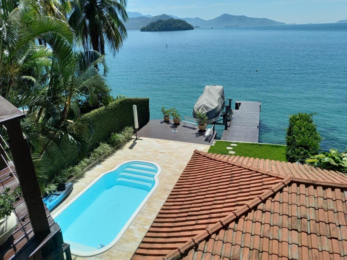 Villa Casa Maravilhosa A Beira Mar Em Angra Dos Reis Exterior foto
