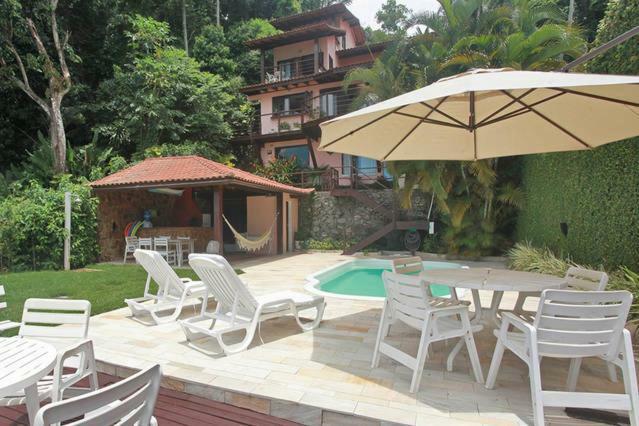 Villa Casa Maravilhosa A Beira Mar Em Angra Dos Reis Exterior foto